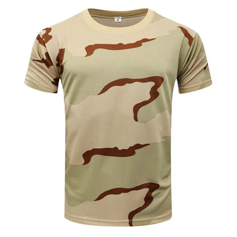 Quick-Dry Camouflage T-Shirt