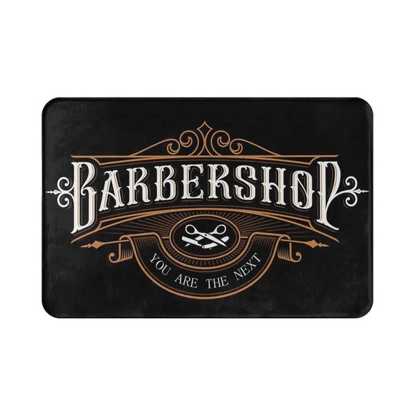 Barber Shop Sign Doormat