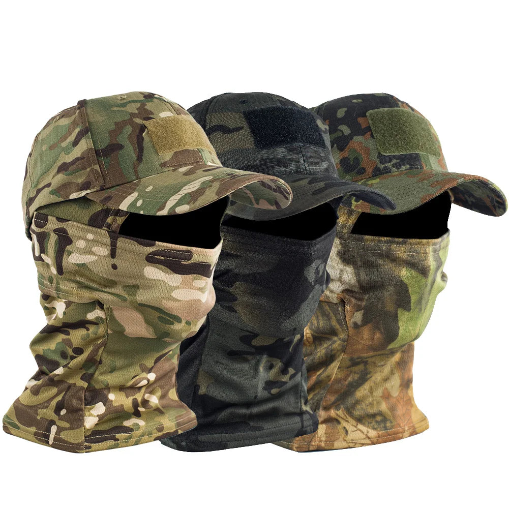 Tactical Camouflage Mask Hat