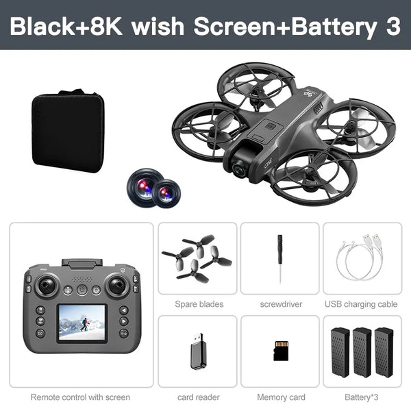 Xiaomi Mijia 8K GPS Drone with Laser Obstacle Avoidance, 3-Axis Gimbal & Screen Remote
