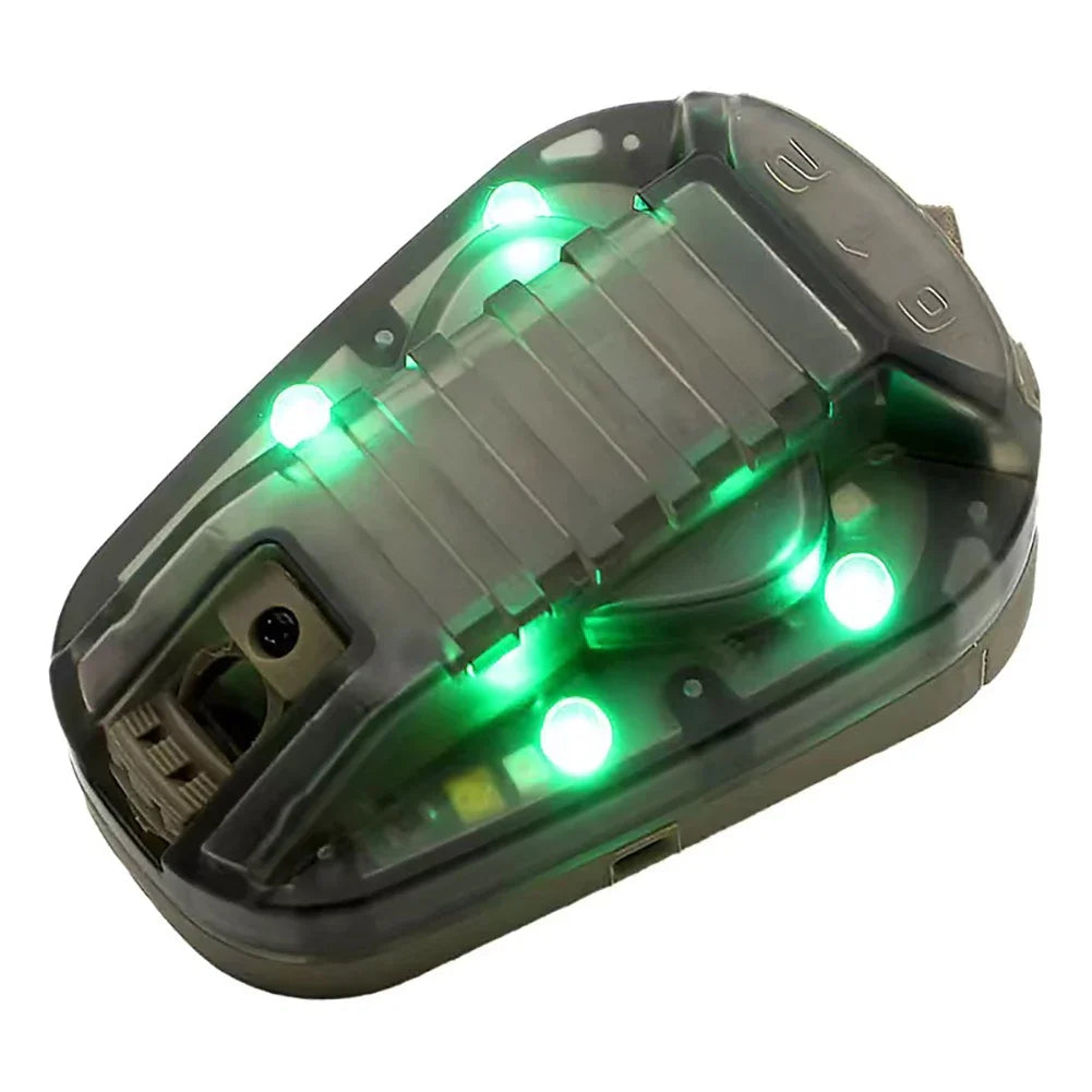 actical Helmet Strobe Light with IR Identification - Multi-Mode LED Signal Lamp