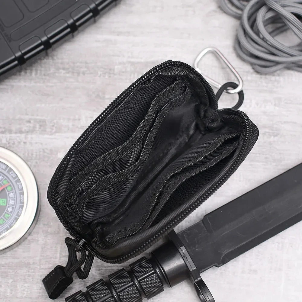 Heavy-Duty Multi-Functional Organizer Pouch with MOLLE Compatibility