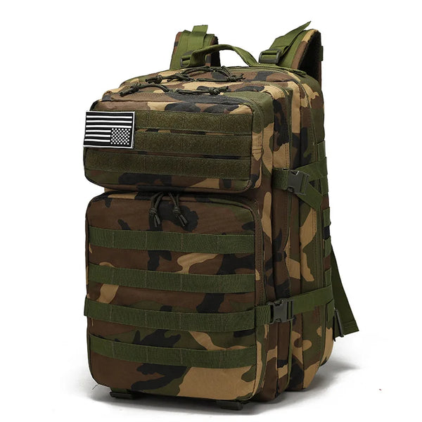 45L Tactical Backpack | Waterproof Multi‑Function Pack for Camping & Hiking