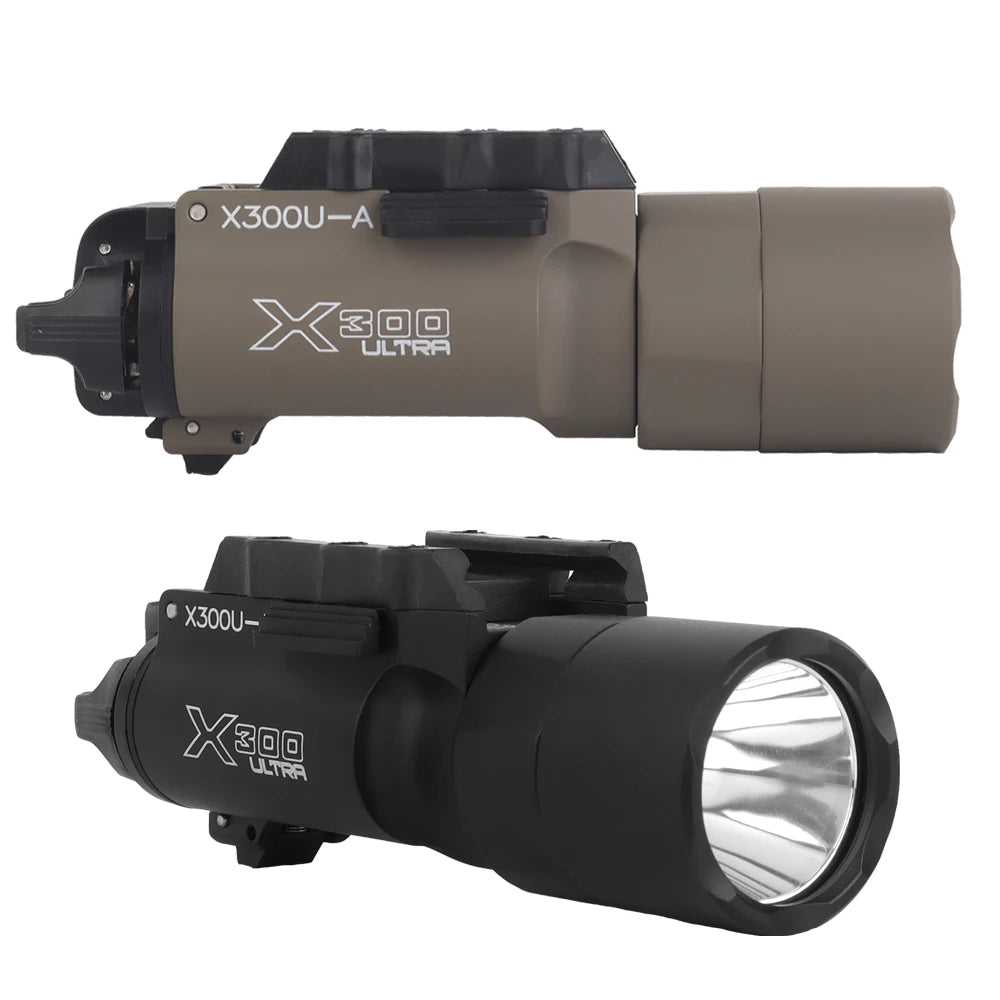 X300U-A Tactical Light - 800 Lumen LED Strobe for Pistols &amp; Helmets