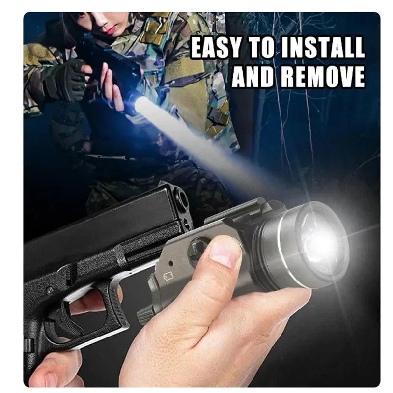 Tactic TR-1 HL 1000 Lumen LED Tactical Flashlight for Glock 17 19 | Weapon Light
