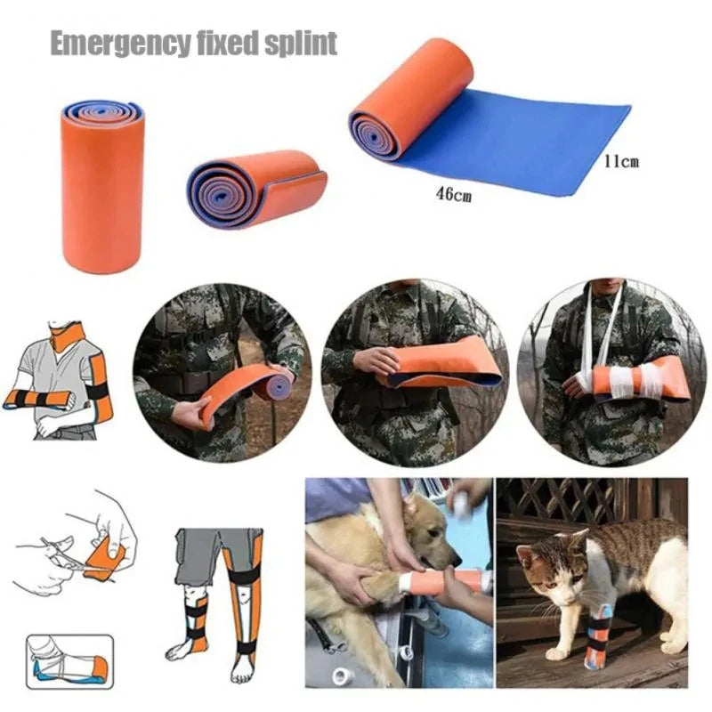 Modular Tactical Medical Pouch with Integrated First Aid Supplies for Emergency Response