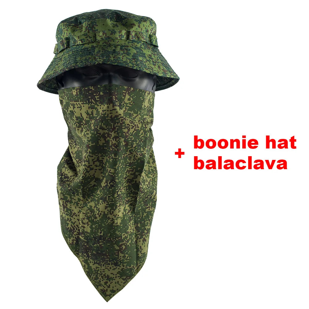 Tactical Camouflage Mask Hat