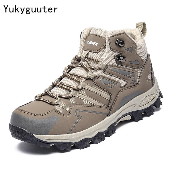 Waterproof Non-Slip Hiking Shoes – Breathable Outdoor Trekking & Climbing Sneakers