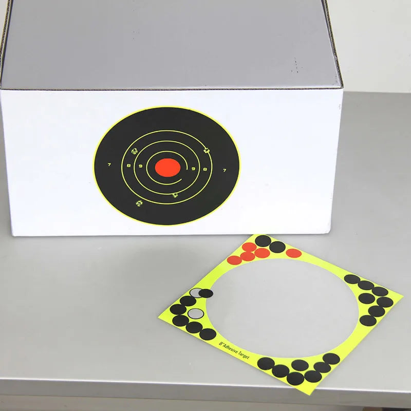 20Pcs Splatter Target Stickers – Shooting Training Supplies