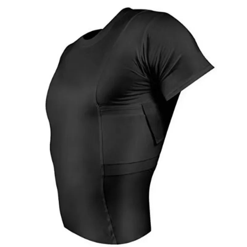 Concealed Carry Tactical Shirt with Holster Pockets