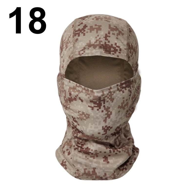 Camouflage Full Face Mask