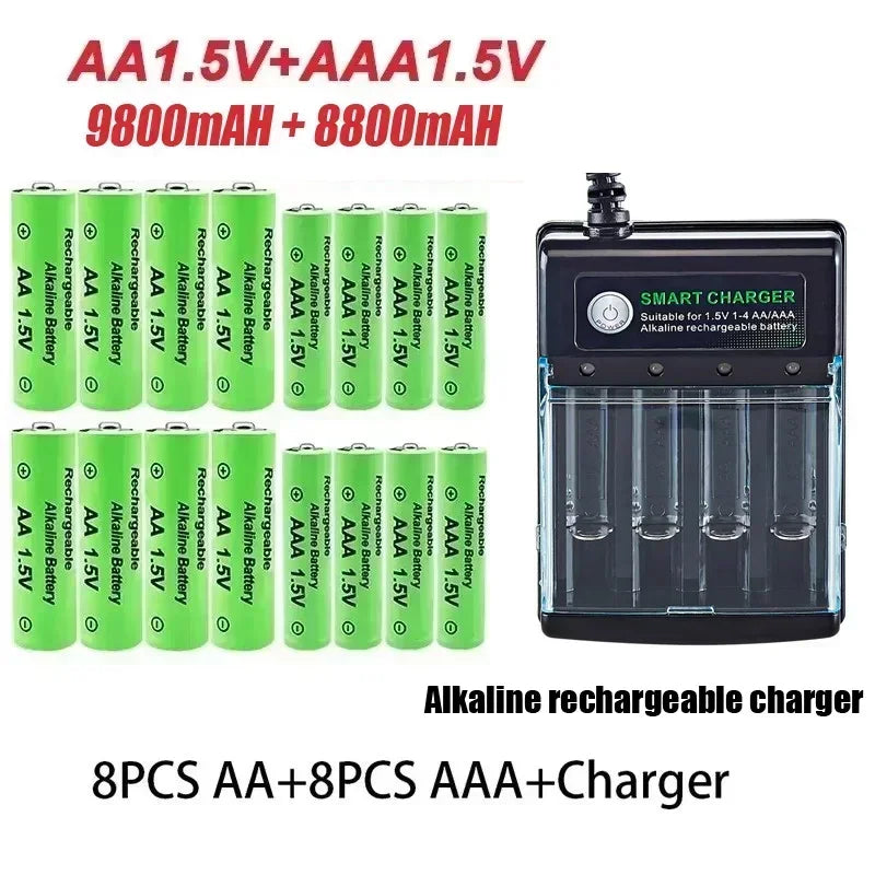 PowerPlus Rechargeable Battery Set
