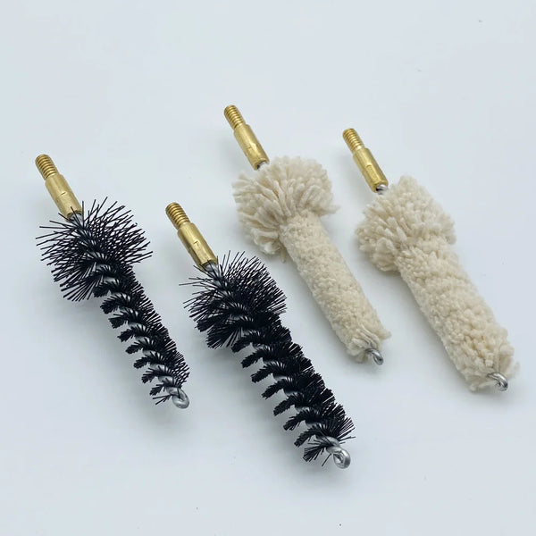 Phosphor Bronze Chamber & Bore Cleaning Brush Kit with Mop & Nylon Brush