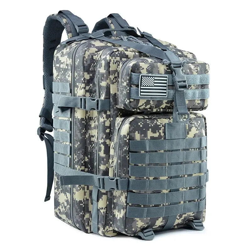 36-55L Tactical Backpack – High-Capacity & Versatile