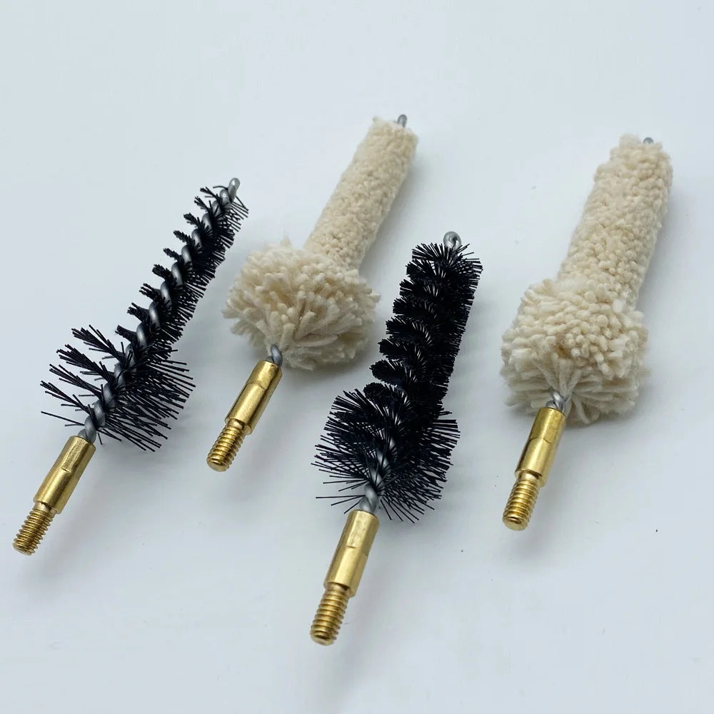 Phosphor Bronze Chamber & Bore Cleaning Brush Kit with Mop & Nylon Brush