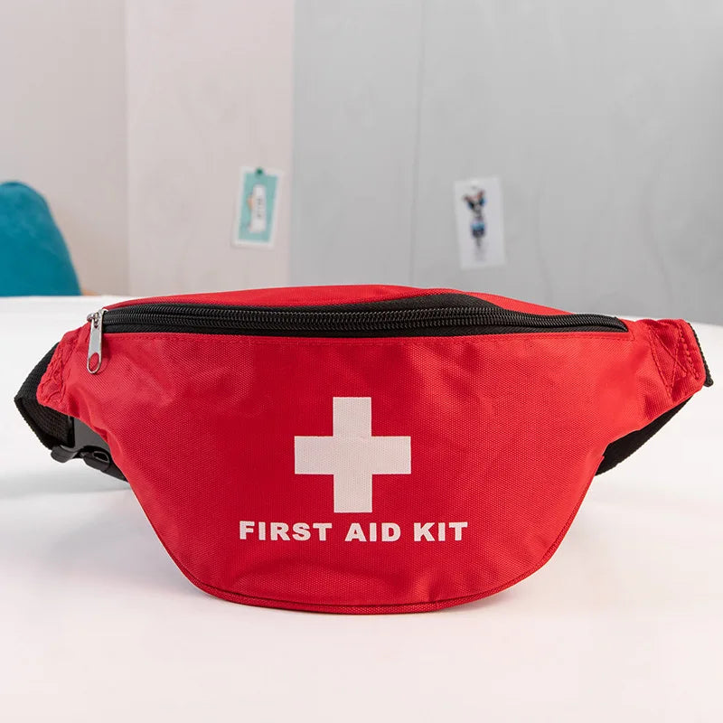 Portable Waterproof First Aid Waist Bag – Outdoor Emergency Kit Storage