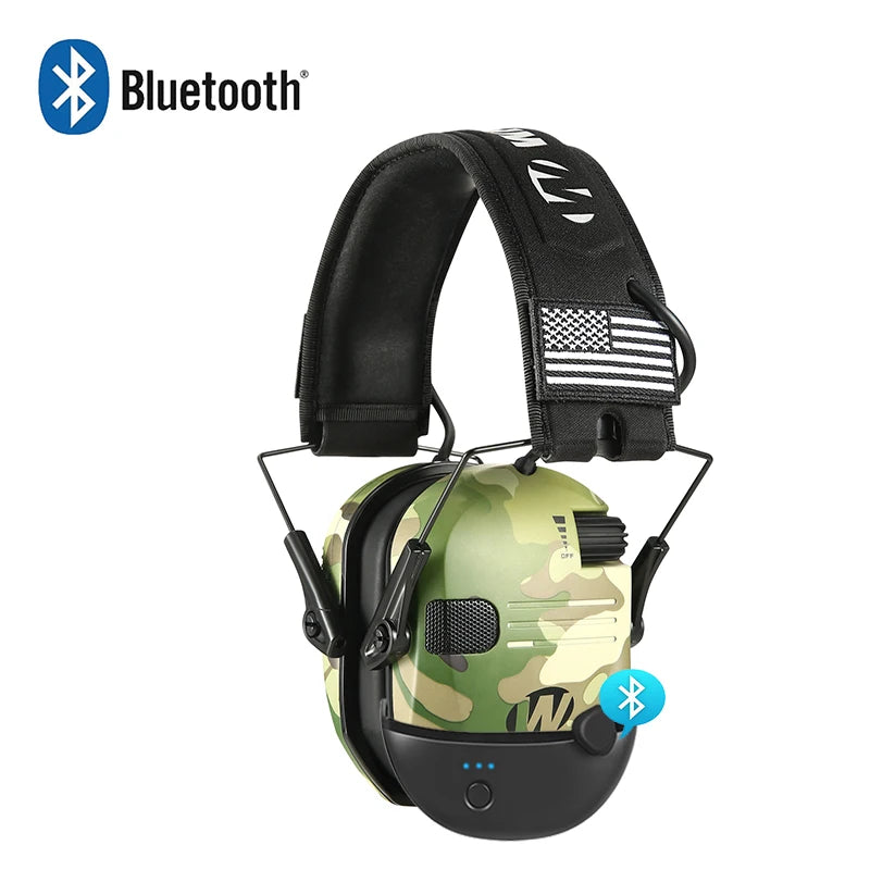 WK Bluetooth Tactical Shooting Headset – Noise Reduction & Hands-Free Communication