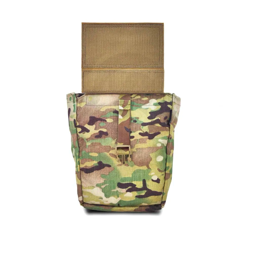 Tactical Double Dump Pouch - Two Ways Mount Waist  Belt