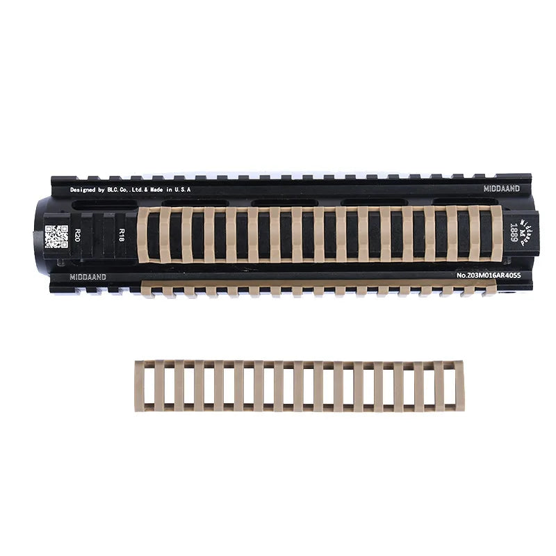 WADSN 17-Slot Tactical Ladder Rail Covers for 20mm Picatinny Rails
