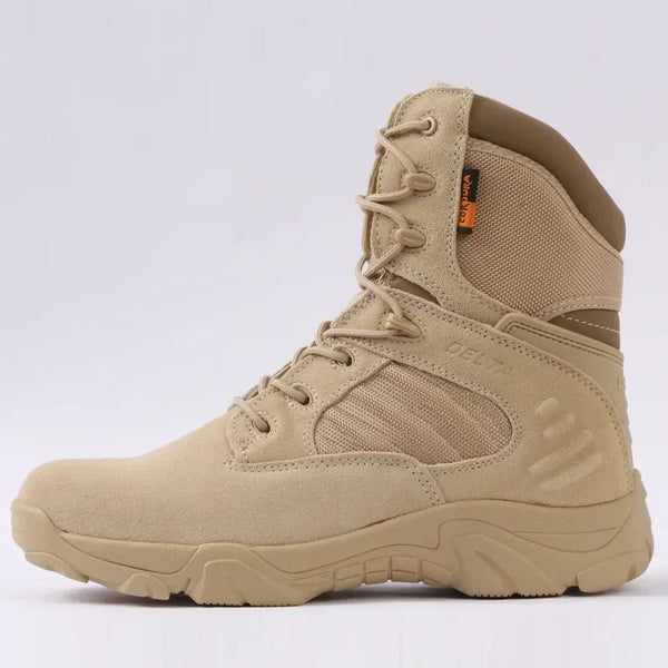 Delta Lightweight High-Top Tactical Boots — Combat & Hiking Desert Boots