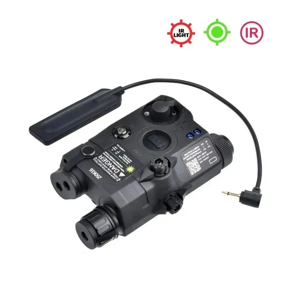 JONCELY PEQ-15 Tactical Scout Light with Dual Laser | 20mm Picatinny Rail Mount