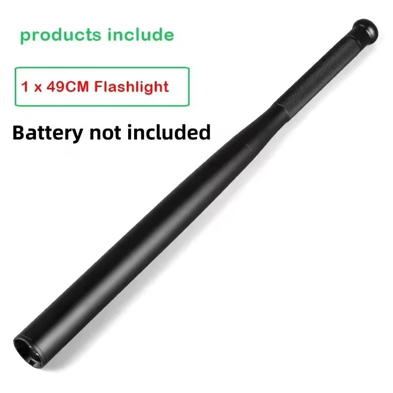 LED Baseball Bat Flashlight – Waterproof & Durable