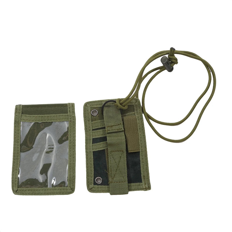 Tactical Nylon Pouch with Neck Rope