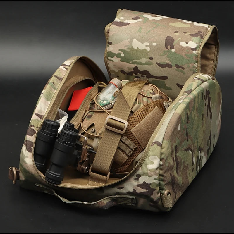 Multi-Purpose Tactical Helmet Storage Bag – Nylon Cordura Gear Bag for MICH & Bike Helmets | YTYIN