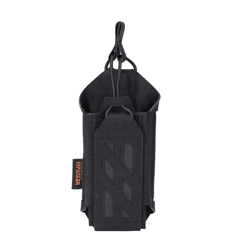 500D Tactical MOLLE Walkie-Talkie Pouch – Heavy-Duty Radio Holder