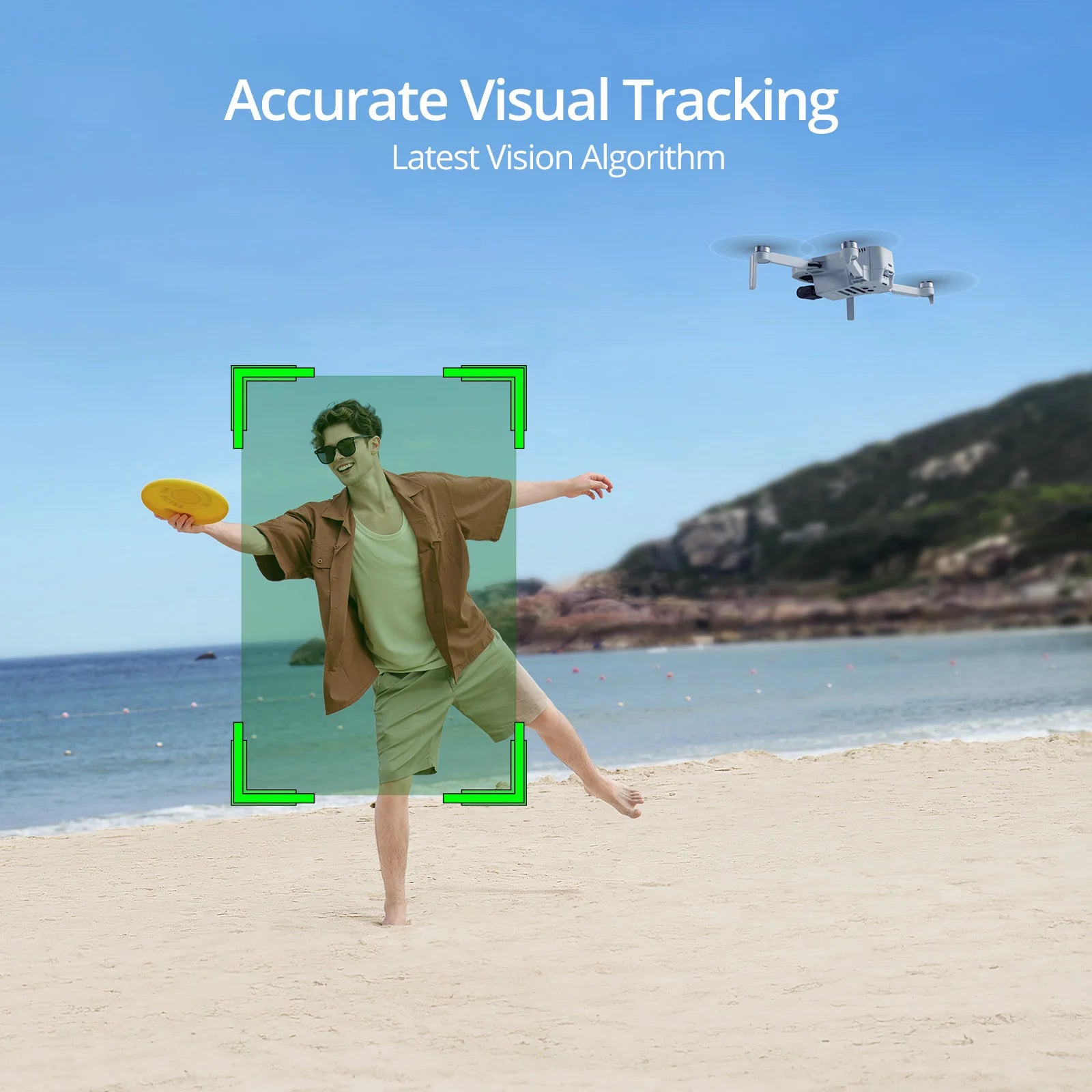 Potensic ATOM 4K GPS Drone with 3-Axis Gimbal, 6KM Transmission & Level-5 Wind Resistance