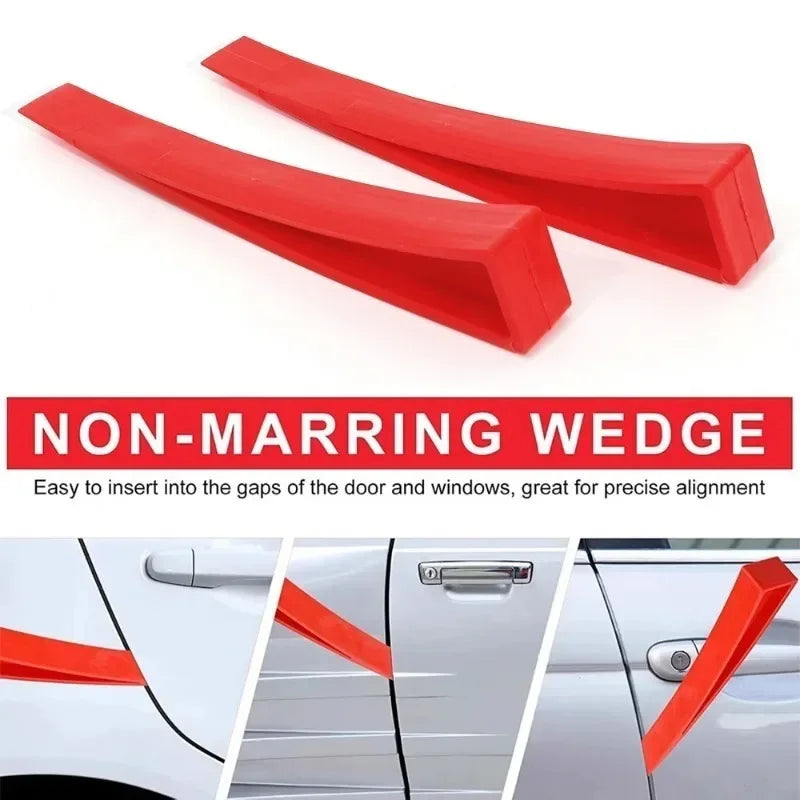 Universal Plastic Car Door & Window Wedge Dent Repair Tool | Paint-Safe Entry Aid