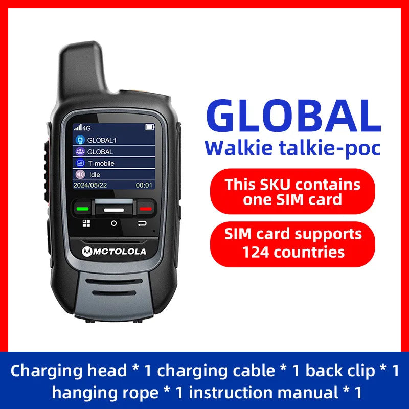 Global Multi-Network PoC Communication Device with Extended Coverage and SIM Flexibility