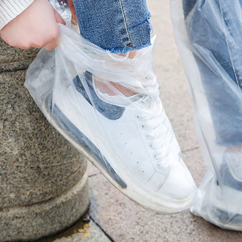 Rain Shoe Covers Disposable Plastic Waterproof