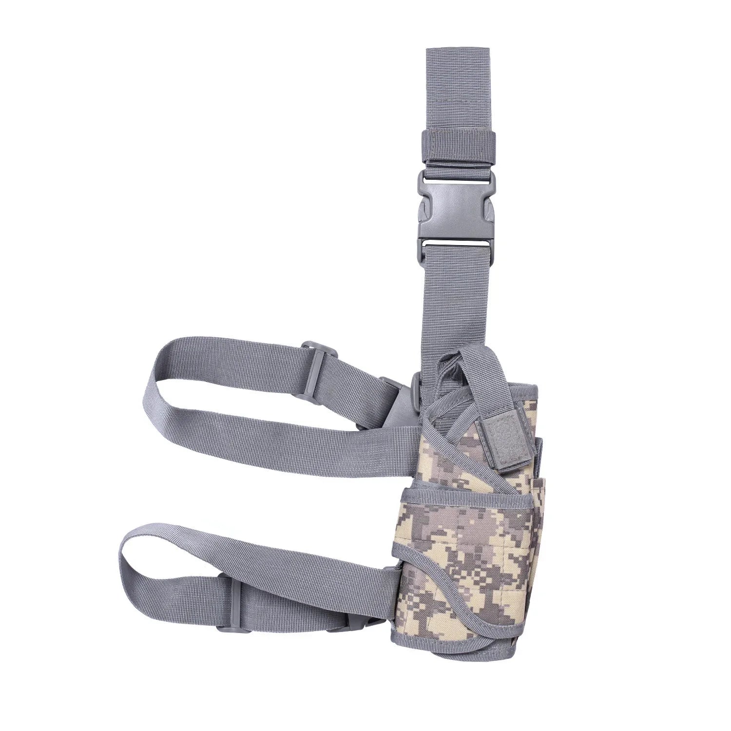 Universal Oxford Drop Leg Tactical Pistol Holster | Right Hand