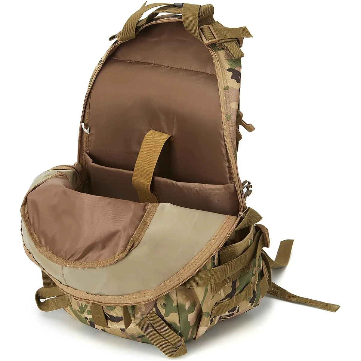 40L MOLLE Tactical Backpack – Rugged, Reflective, and Multi-Purpose