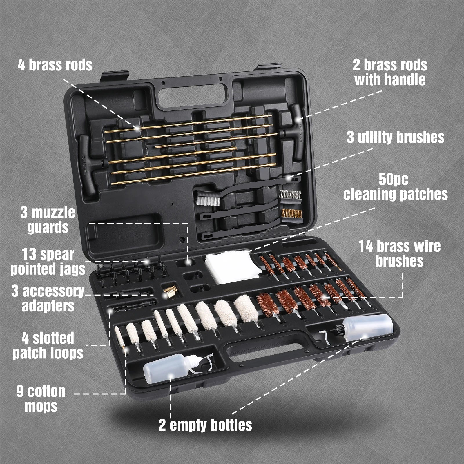 Universal Gun Cleaning Kit – Comprehensive Maintenance Set