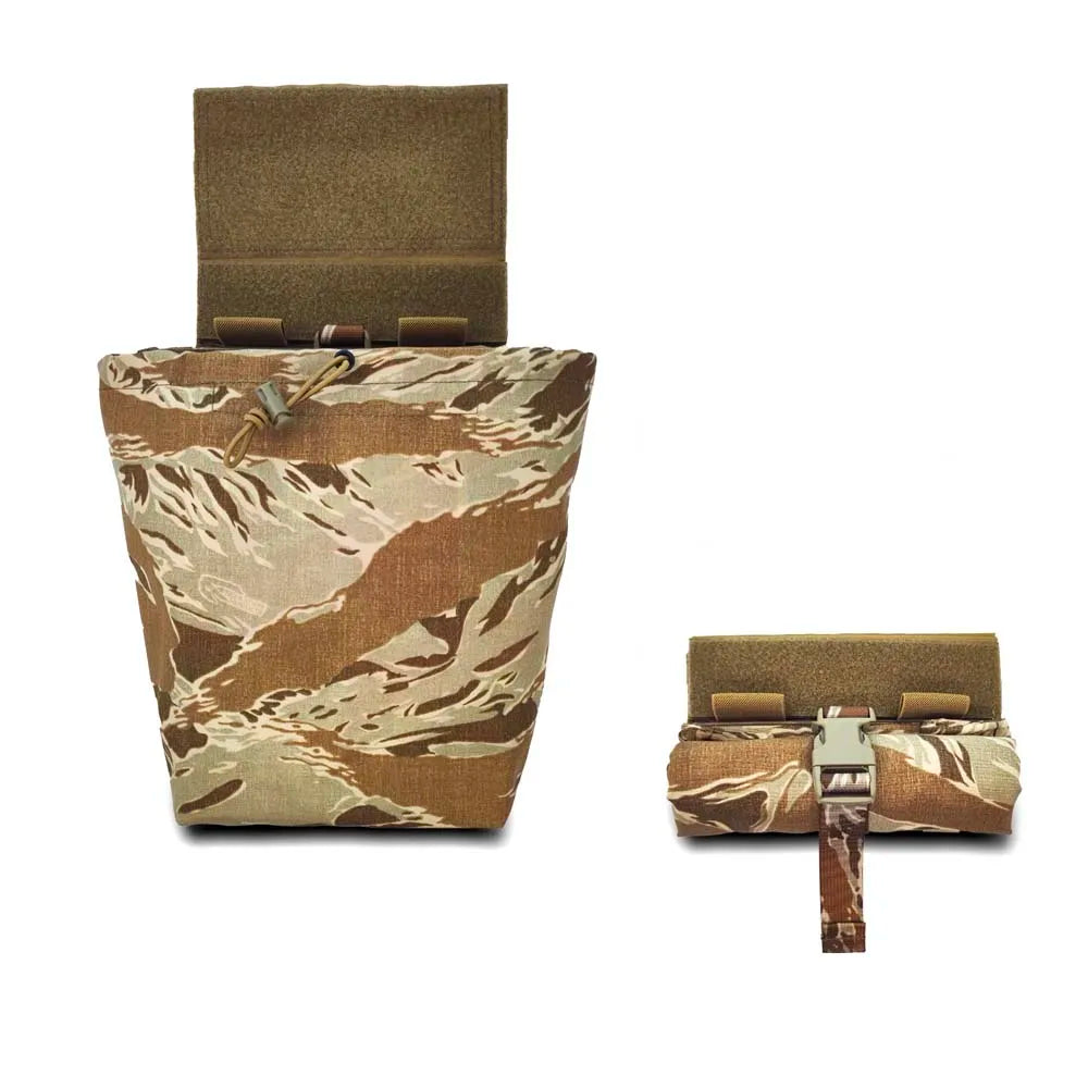 Tactical Double Dump Pouch - Two Ways Mount Waist  Belt