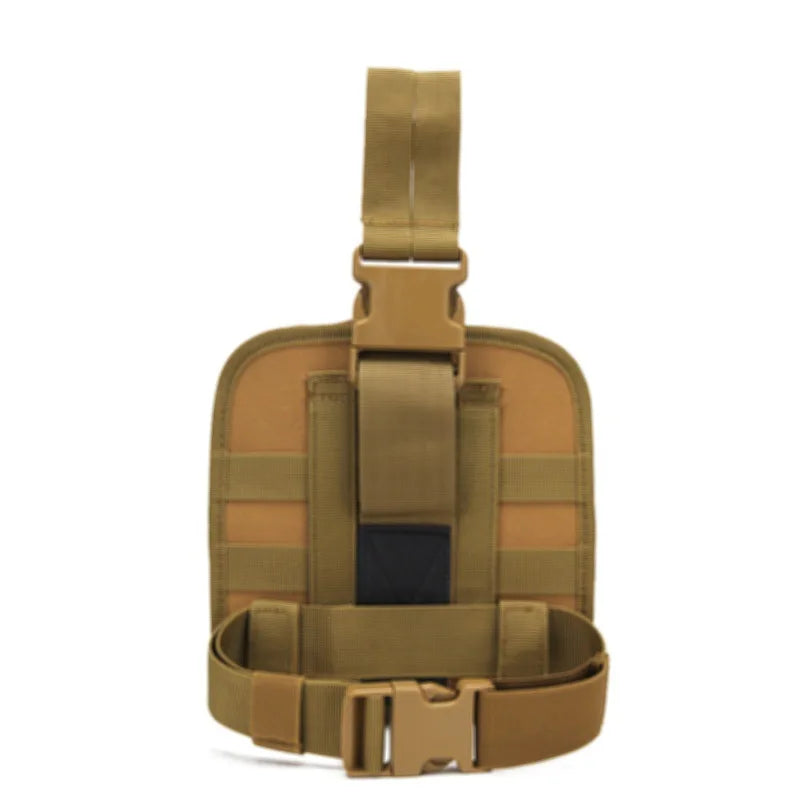 Tactical Drop-Leg Medical Pouch – MOLLE First Aid Thigh Pack for Outdoor & EDC | ORtactic