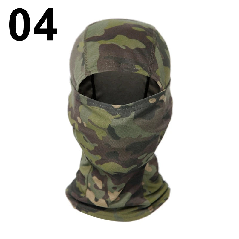 Camouflage Full Face Mask