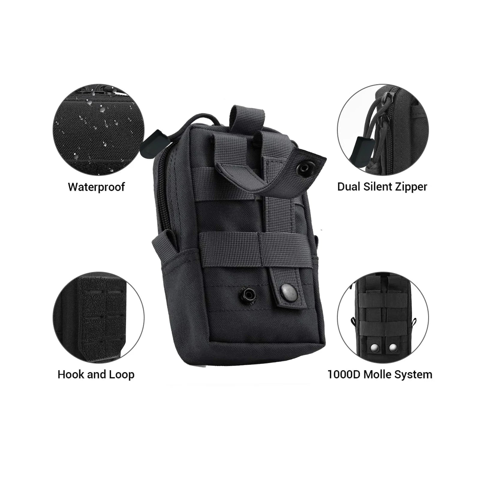 Tactical Nylon Pouch – Durable Hunting & Outdoor Gear Organizer