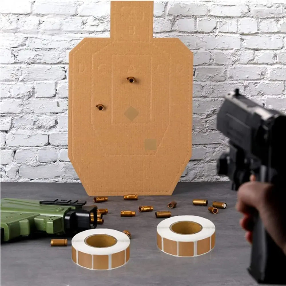 1000-Pack Self-Adhesive Paper Shooting Targets