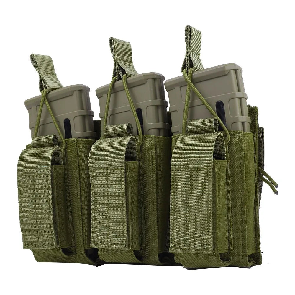 1000D MOLLE Rifle Mag Pouch - Double/Triple