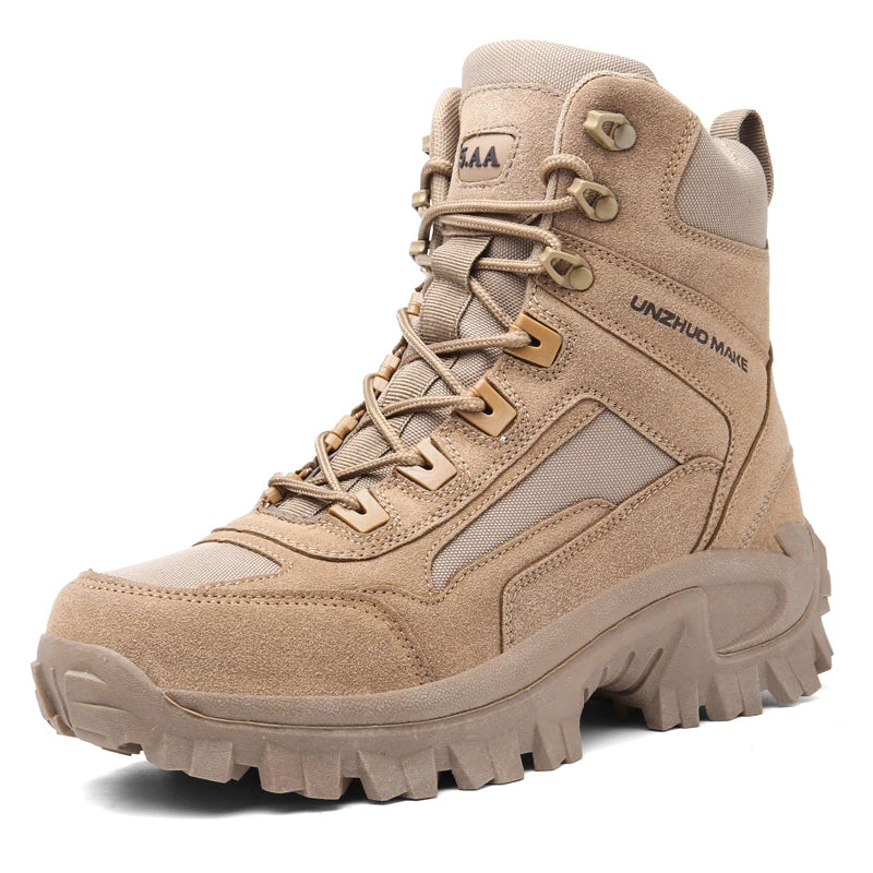Tactical Hiking & Military Boots – Waterproof, Anti-Slip & Durabled warm work boot