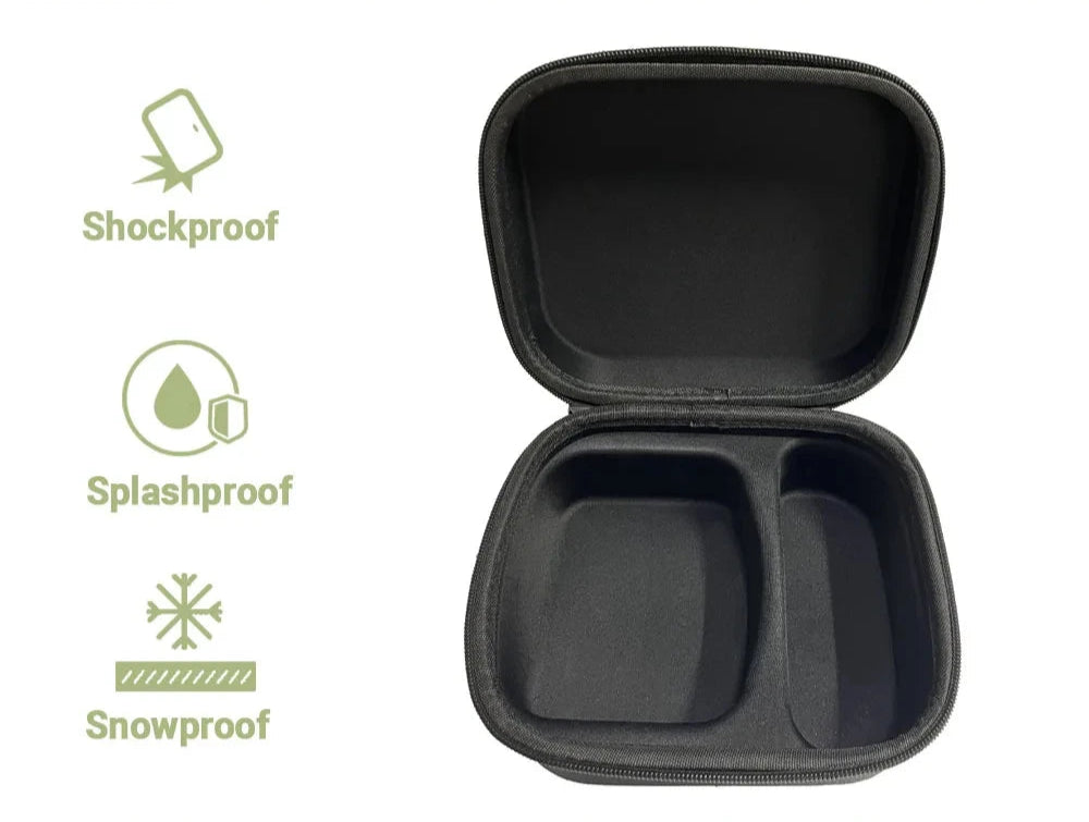 Hard EVA Protective Case for Shooting Earmuffs & Safety Glasses