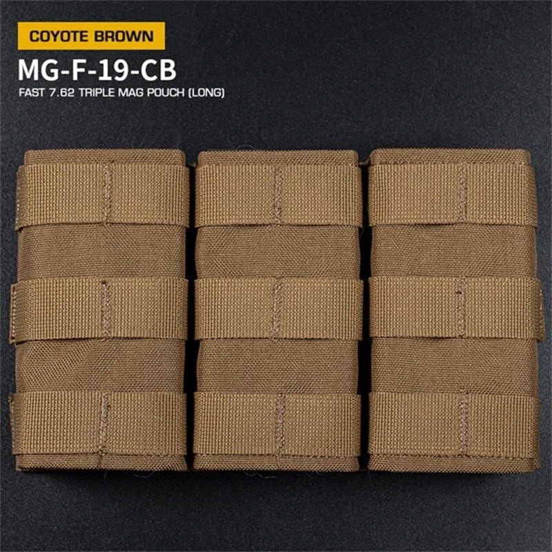 7.62 Triple Mag Pouch - Tactical Paintball/Airsoft Accessories