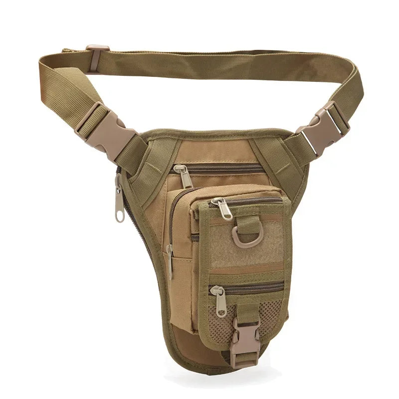 Demeysis 800D Oxford Tactical Drop Leg & Waist Bag | 5-Pocket Multi-Purpose