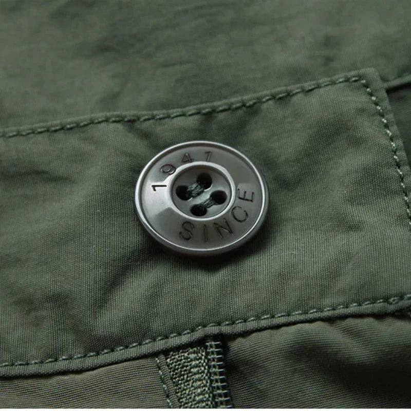 Men's Lightweight Tactical Pants - Breathable, Quick-Dry, Casual Cargo Trousers