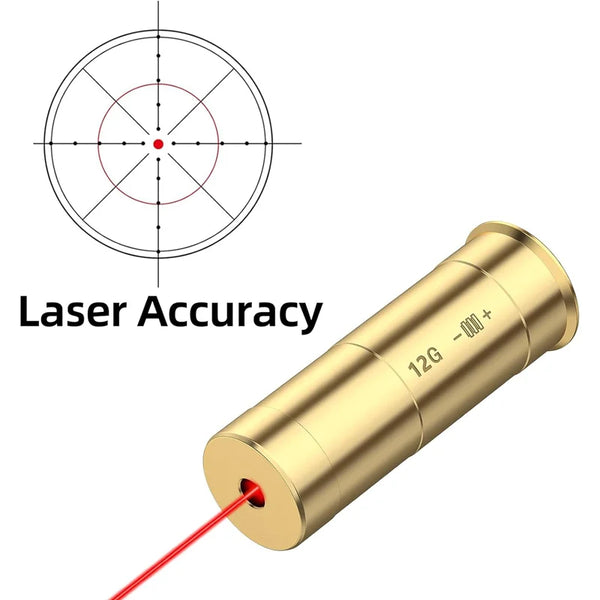 12GA Red Laser Bore Sight