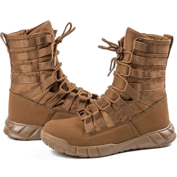 Tactical Ankle Boots – Retro Style with Ankle Strap