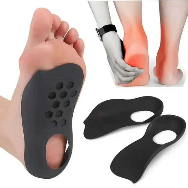 Orthotic Arch Support Insoles – Flat Foot & Plantar Fasciitis Relief